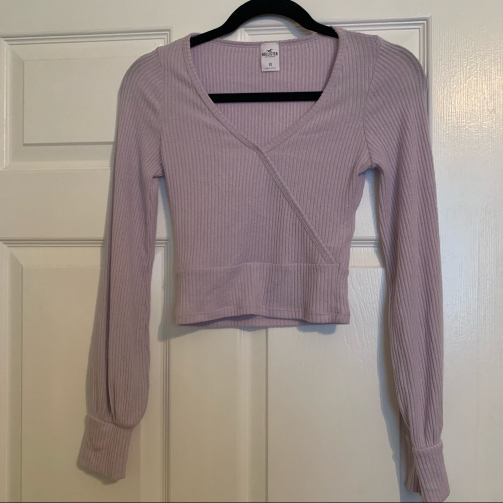 Lavender Long Sleeve Top